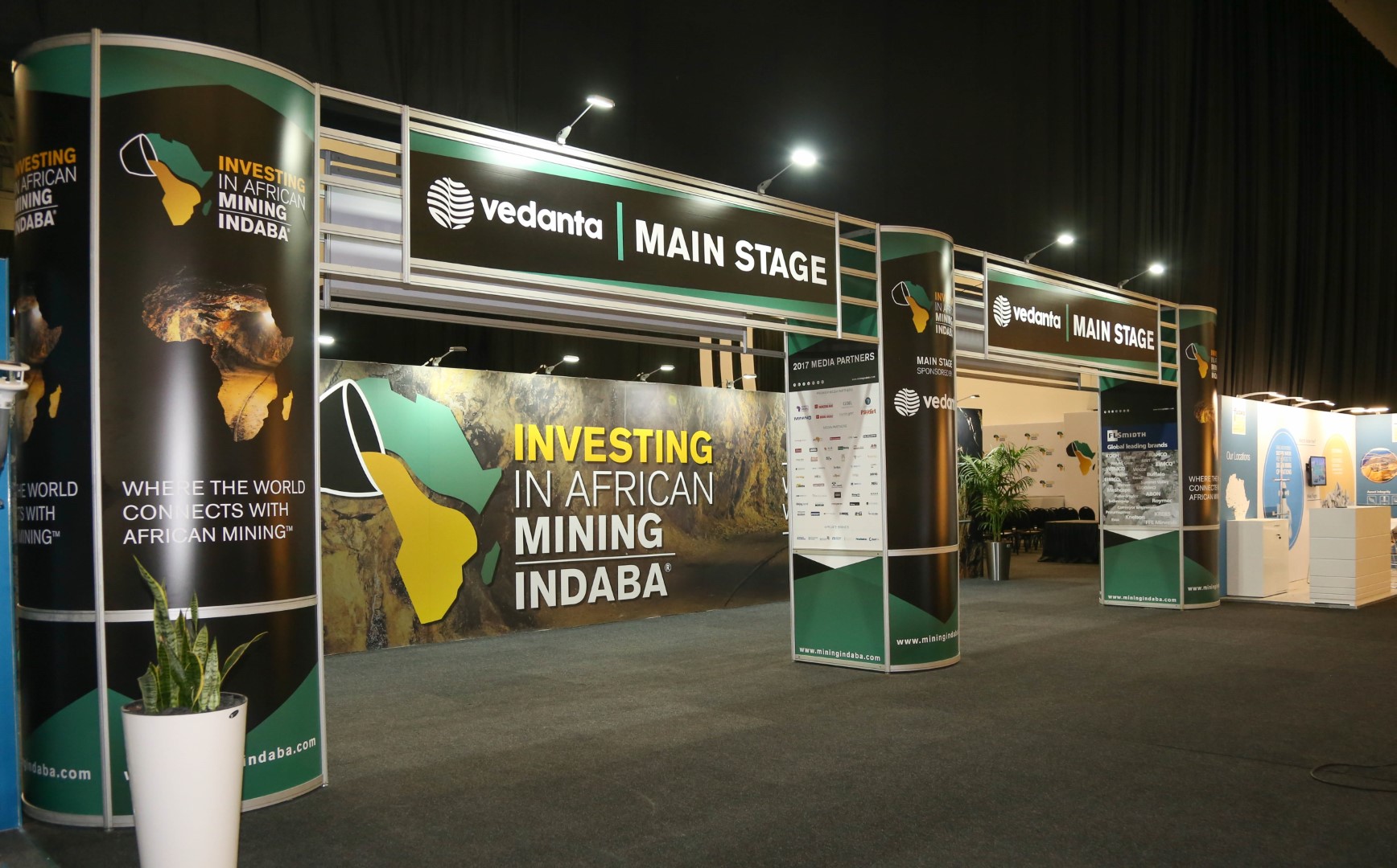 GL events - PRINTING AND BRANDING for Events - Mining Indaba Exhibition 1